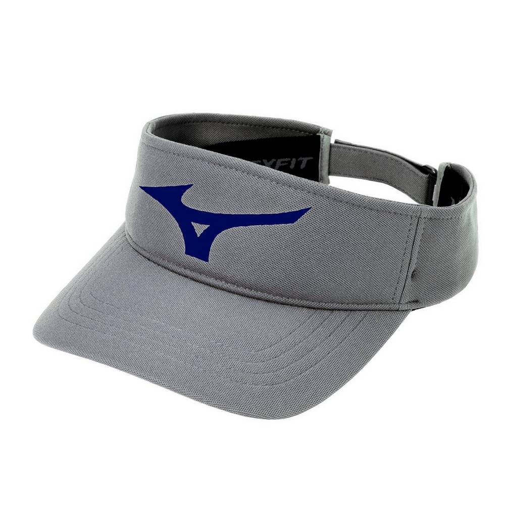 Mizuno Diamond - Bayan Visor - Gri/Kraliyet Mavisi Türkiye (JDCNOG-209)